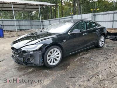 2016 Tesla MODEL S, черный — VIN 5YJSA1E17GF156304, Copart