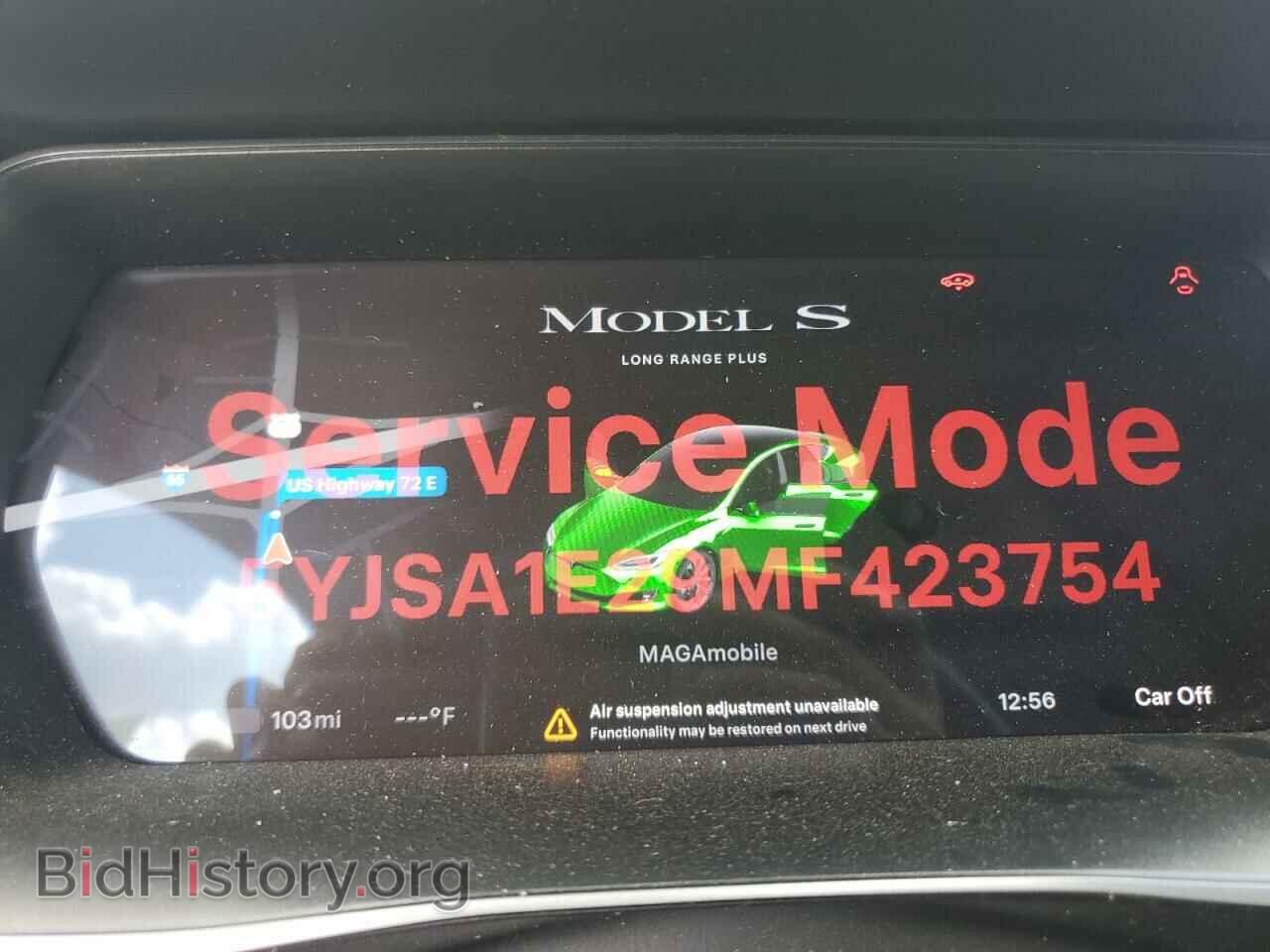 2021 TESLA MODEL S - VIN: 5YJSA1E29MF423754 - Photo 9