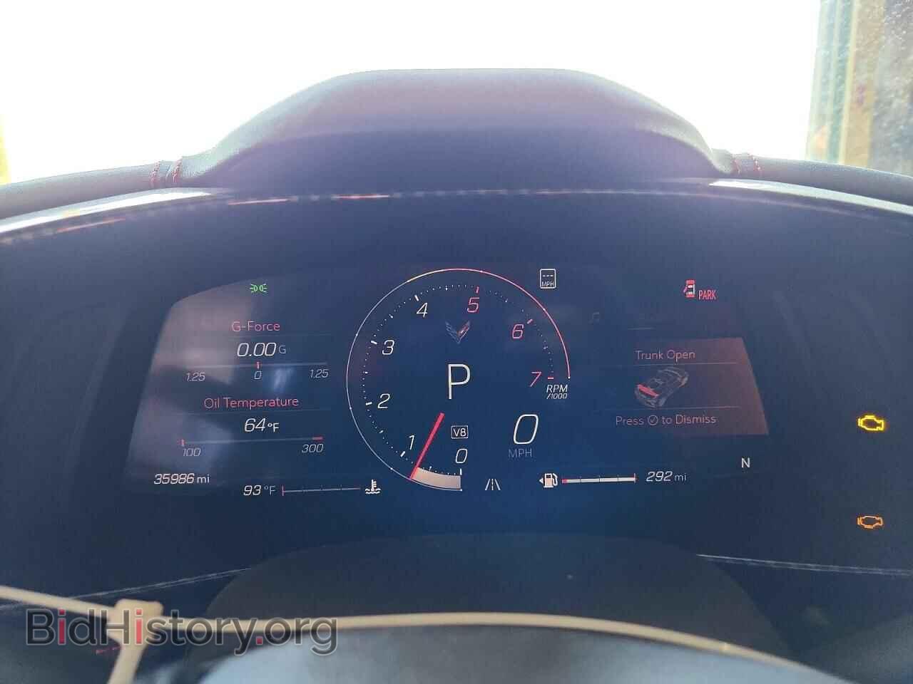 2021 CHEVROLET CORVETTE - VIN: 1G1YB3D40M5103190 - Фото 9