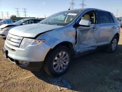 2008 Ford EDGE Edge Limit, серебристый — VIN 2FMDK39C28BA12988, Copart