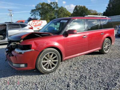 2013 Ford FLEX Flex Limit, red — VIN 2FMHK6D89DBD06341, Copart