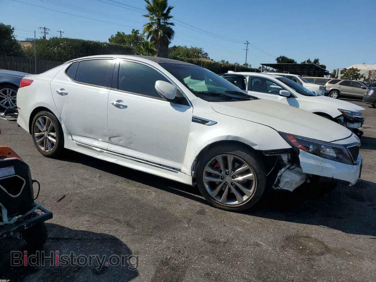 2015 KIA OPTIMA - VIN: 5XXGR4A68FG507475 - Фото 4