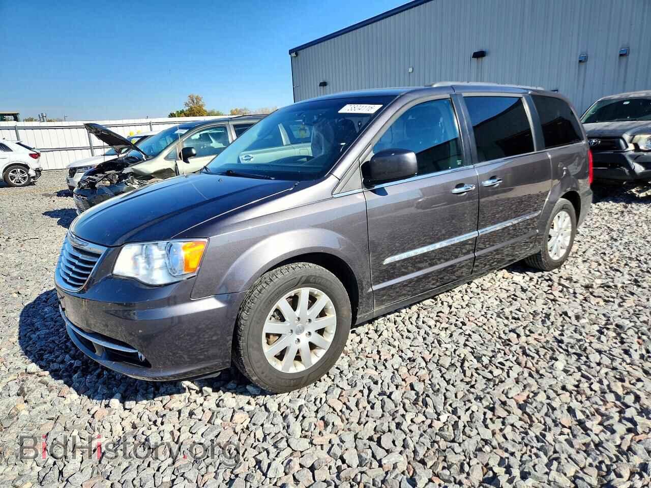 2016 Chrysler MINIVAN Touring (VIN 2C4RC1BG0GR138426) — photo 1 of 13, Copart, damage: side