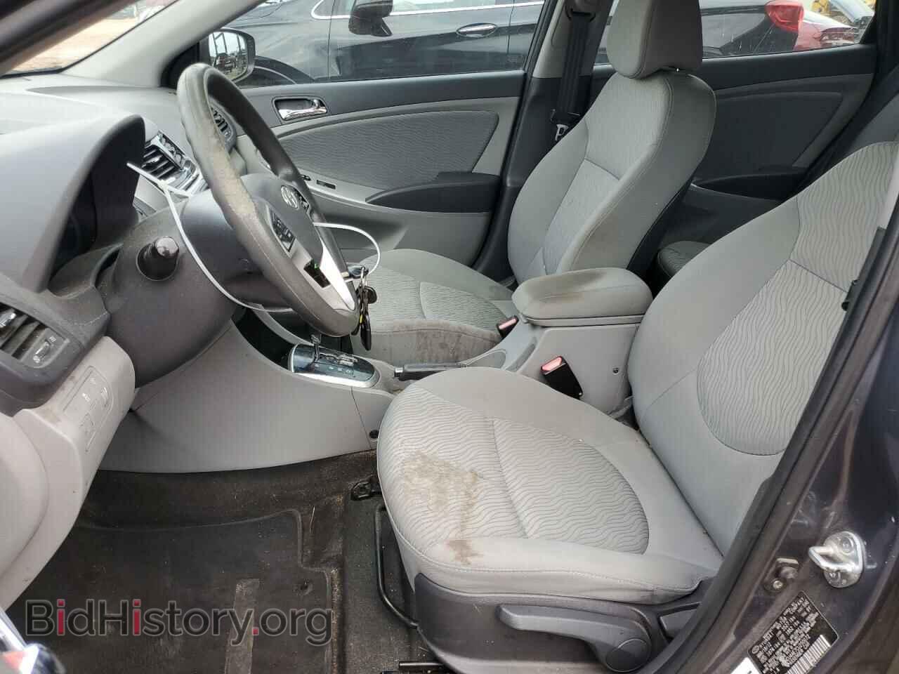 2012 HYUNDAI ACCENT - VIN: KMHCU4AE7CU250072 - Фото 7