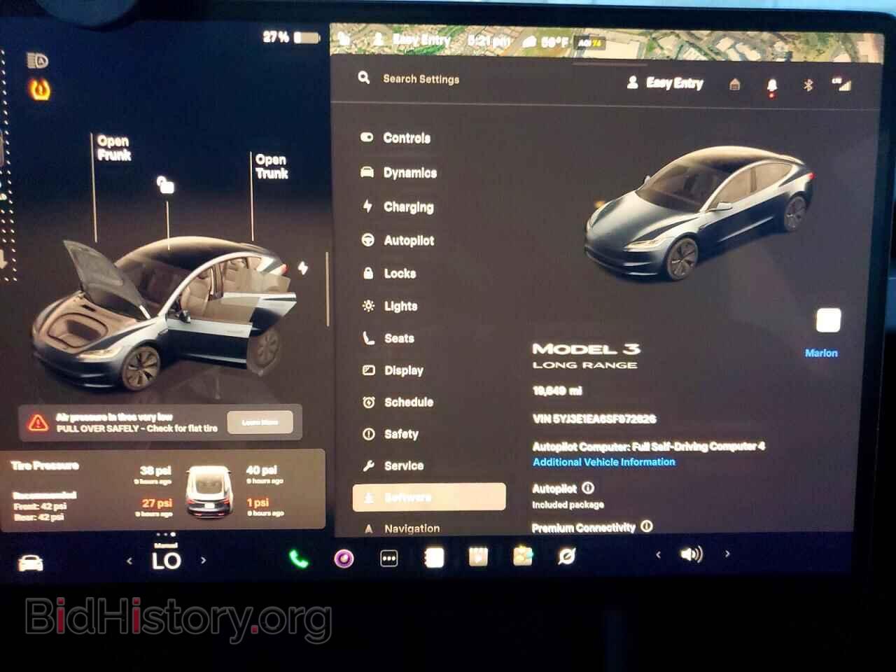 2025 TESLA MODEL 3 - VIN: 5YJ3E1EA6SF972826 - Photo 9