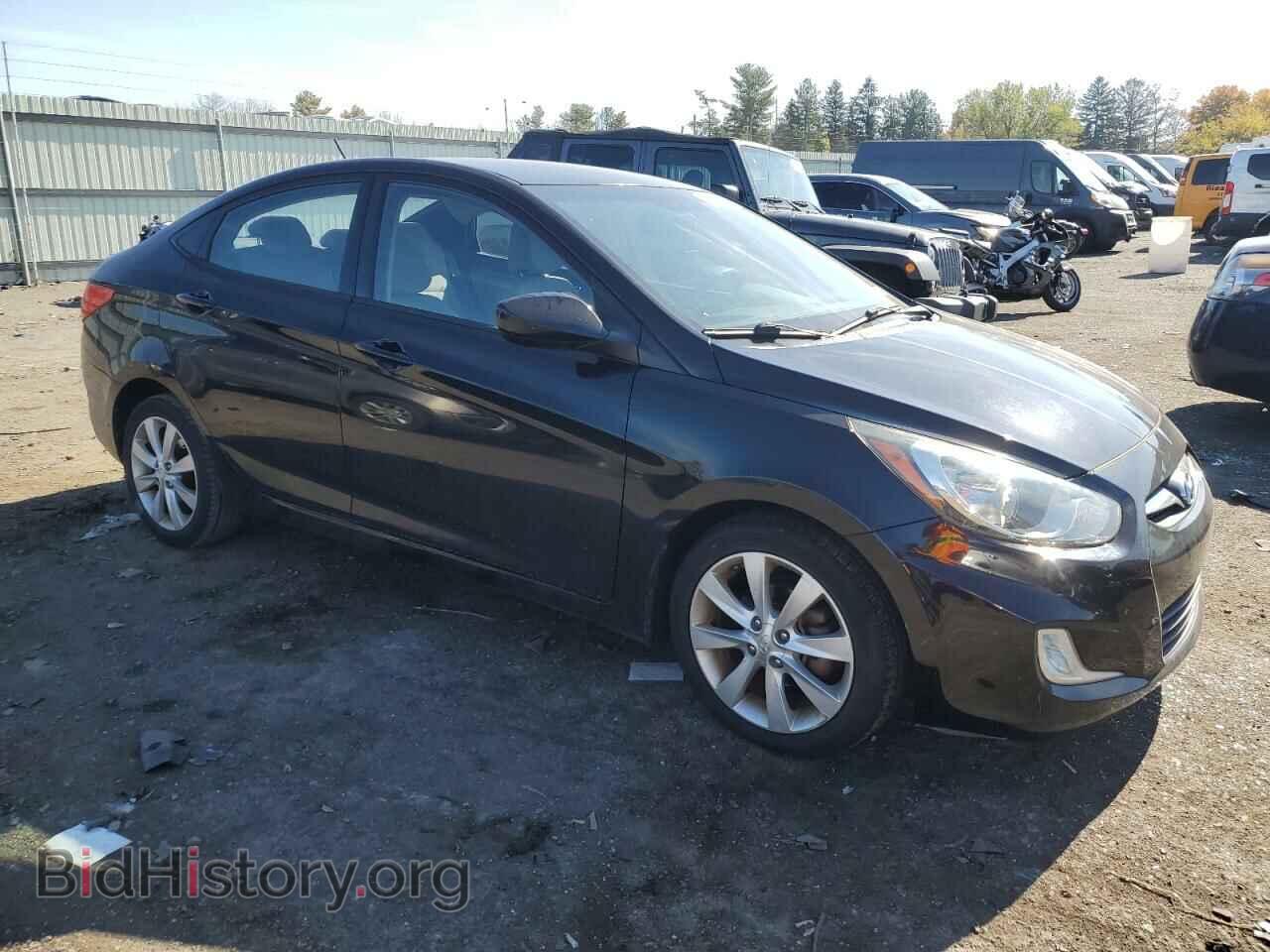 2013 HYUNDAI ACCENT - VIN: KMHCU4AE5DU463037 - Фото 4