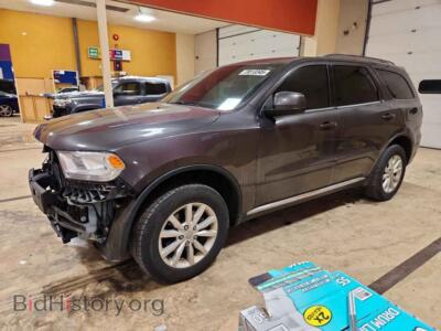 2015 Dodge DURANGO SXT, gray — VIN 1C4RDJAG6FC938928, Copart