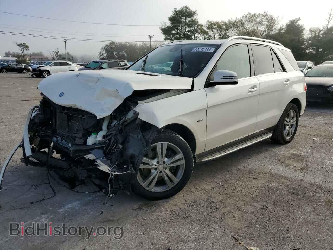 Photo 4JGDA5HB2CA081370 - MERCEDES-BENZ M-CLASS 2012