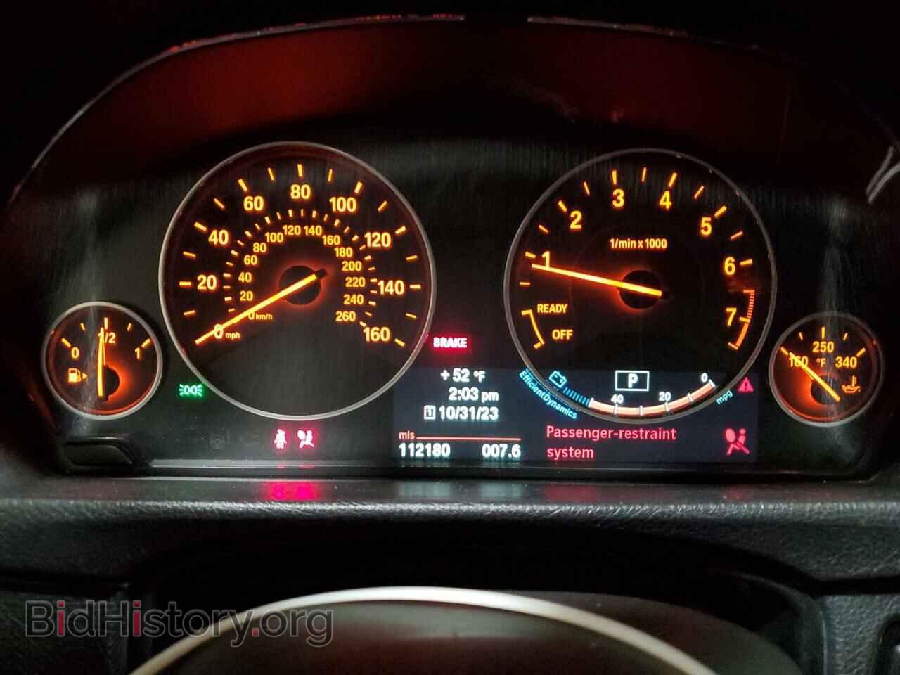 2012 BMW 3 SERIES - VIN: WBA3A5C56CF259136 - Фото 9