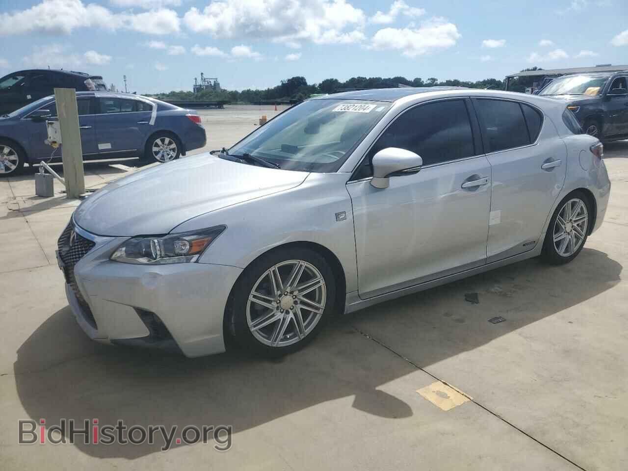 Photo JTHKD5BH2E2189449 - LEXUS CT 200 2014