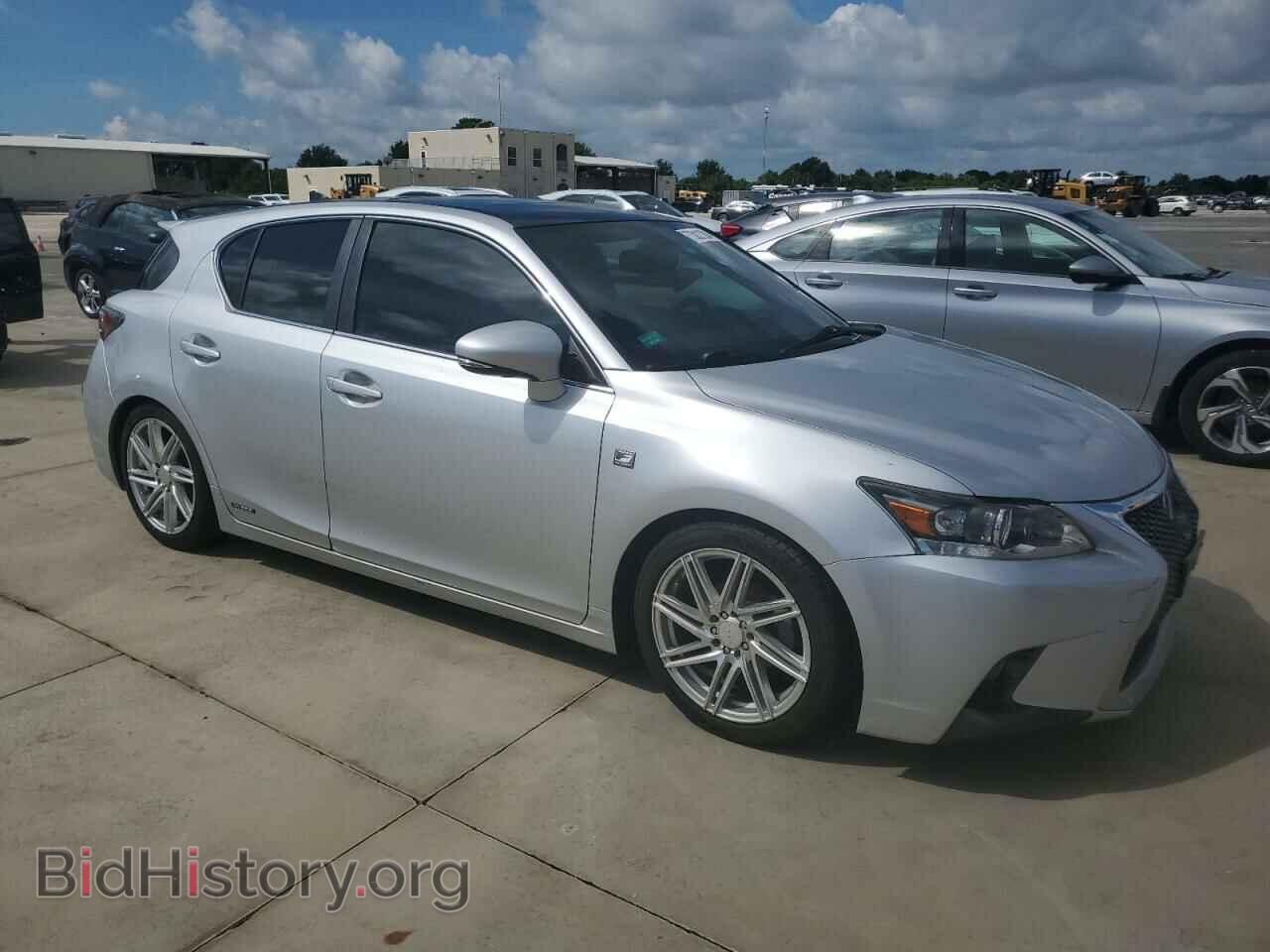 2014 LEXUS CT 200 - VIN: JTHKD5BH2E2189449 - Фото 4