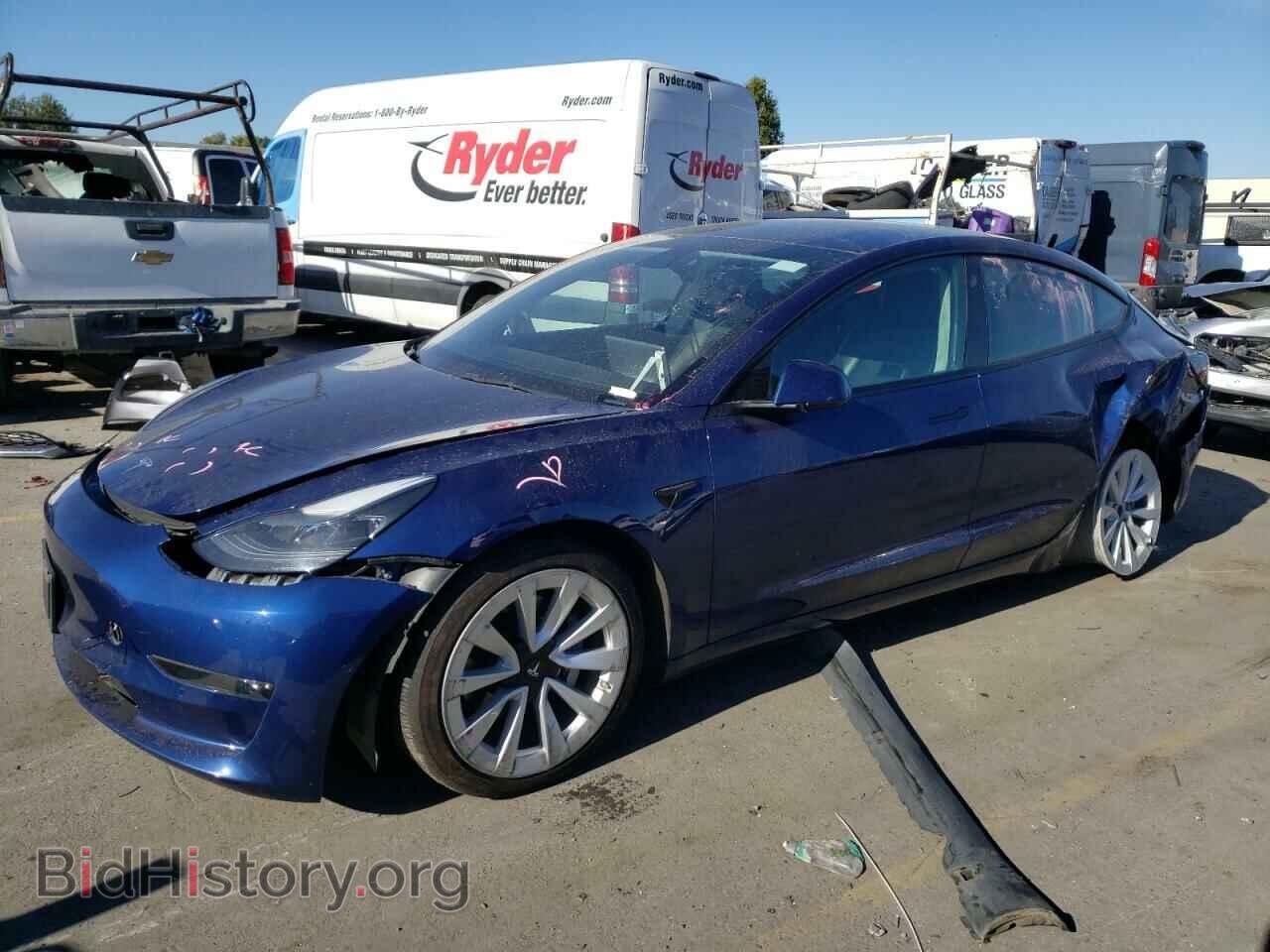 Фотография 5YJ3E1EA3NF144916 - TESLA MODEL 3 2022