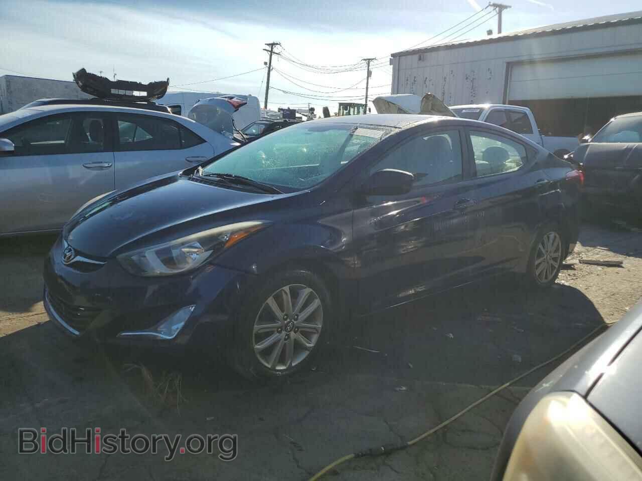 Photo 5NPDH4AE6EH493785 - HYUNDAI ELANTRA 2014