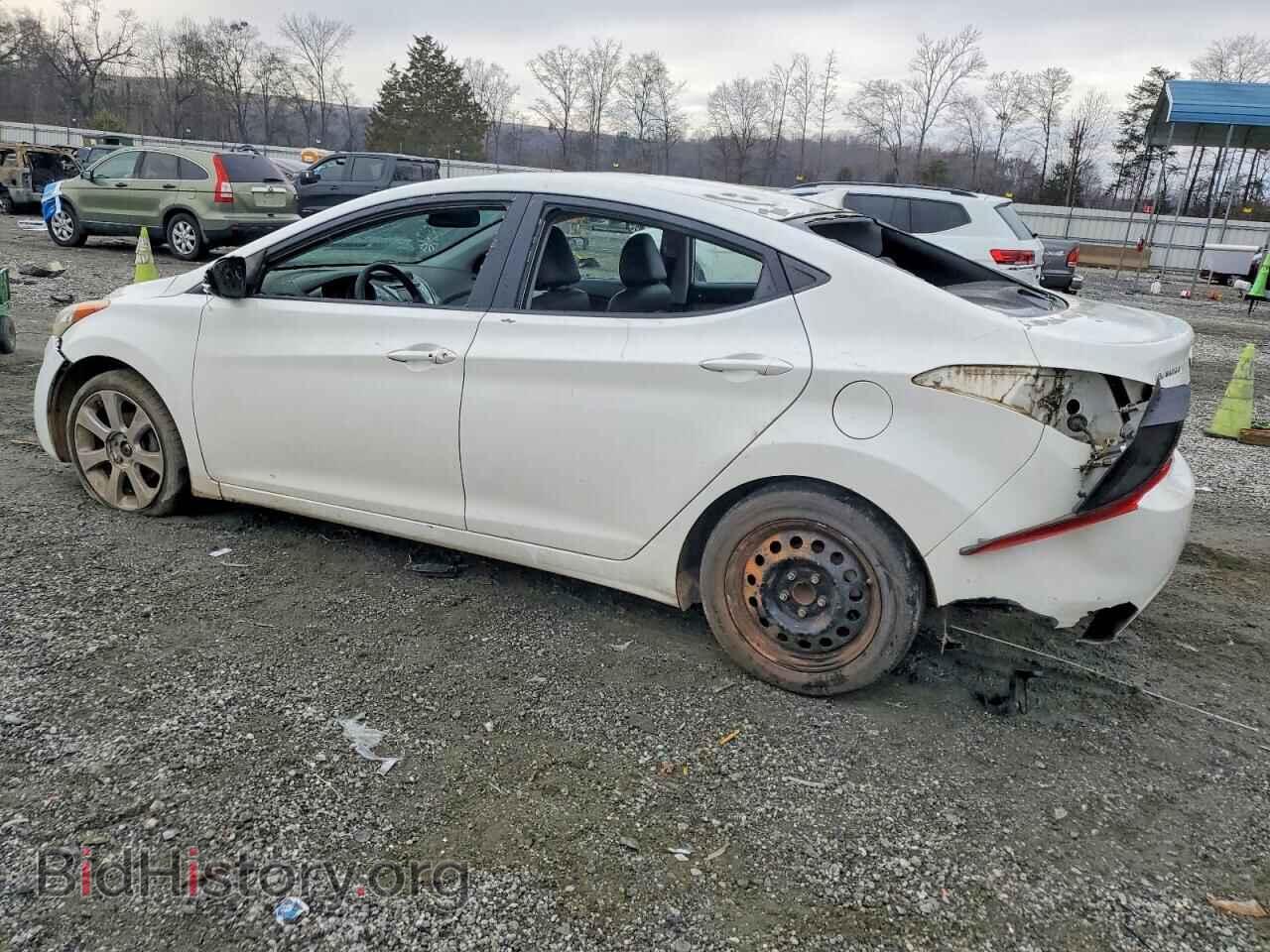 2012 HYUNDAI ELANTRA - VIN: 5NPDH4AE5CH107404 - Фото 2