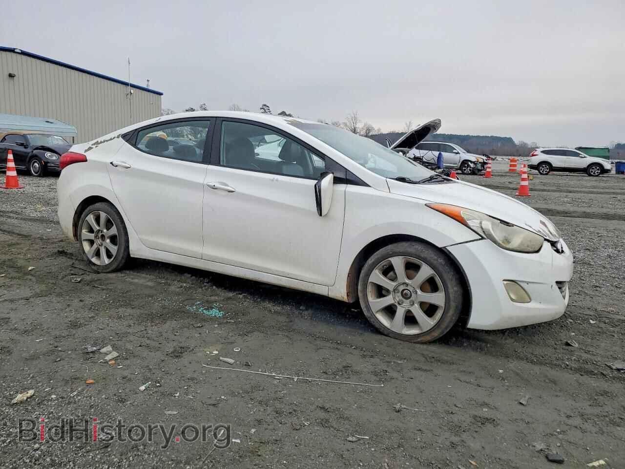 2012 HYUNDAI ELANTRA - VIN: 5NPDH4AE5CH107404 - Фото 4