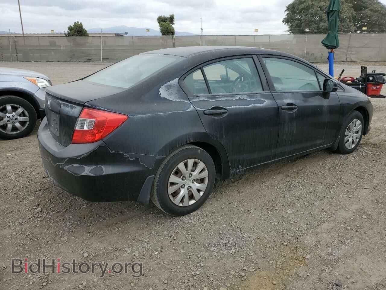 2012 HONDA CIVIC - VIN: 2HGFB2F55CH570211 - Фото 3