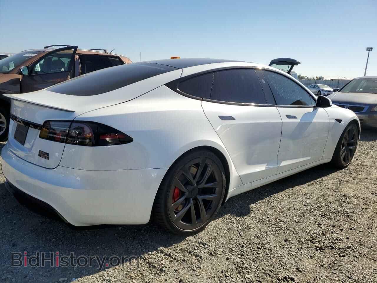 2023 TESLA MODEL S - VIN: 5YJSA1E61PF519627 - Фото 3