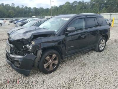 2014 Jeep COMPASS Sport, black — VIN 1C4NJCBA2ED725755, Copart