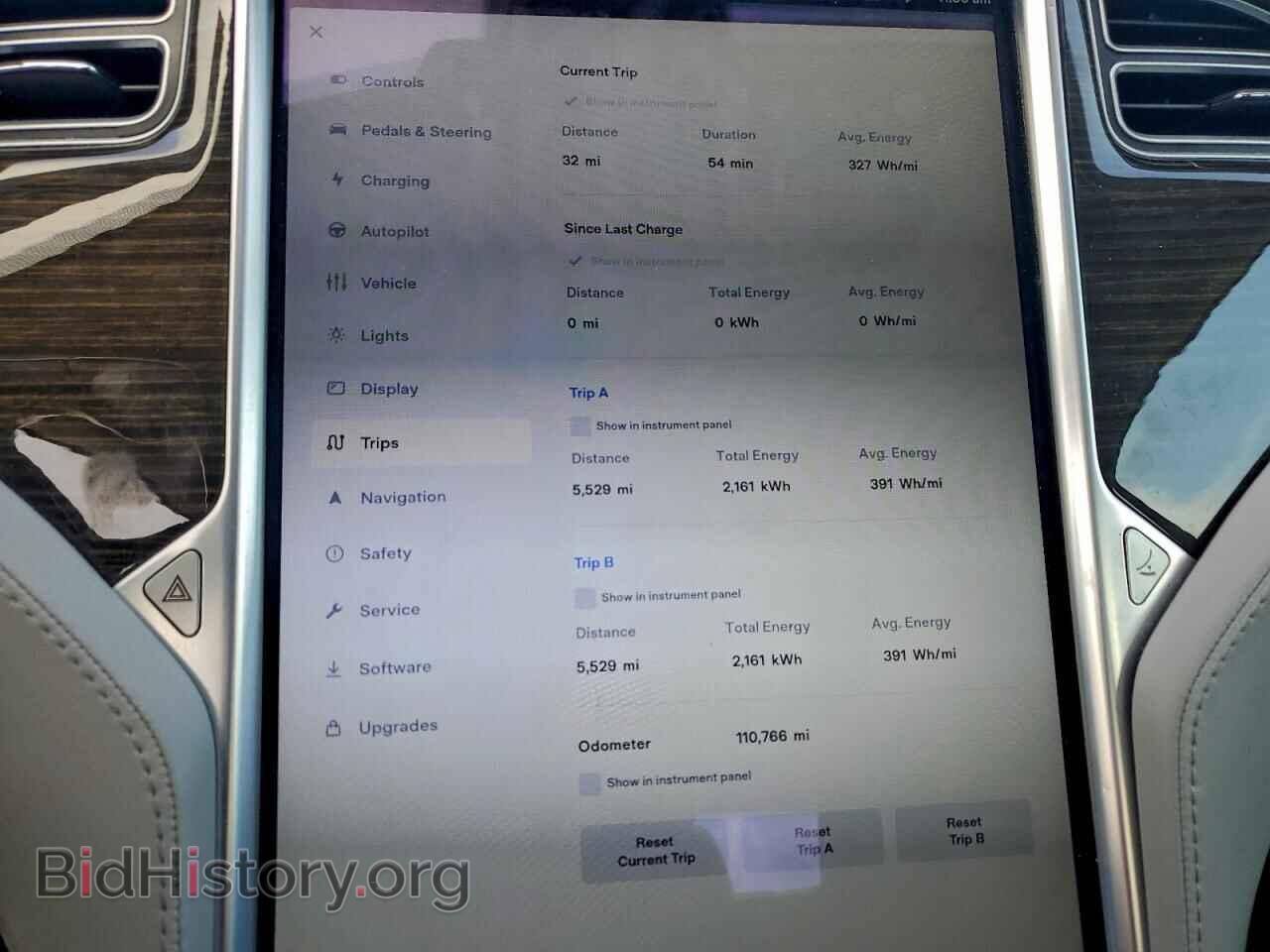 2014 TESLA MODEL S - VIN: 5YJSA1H16EFP60192 - Photo 9