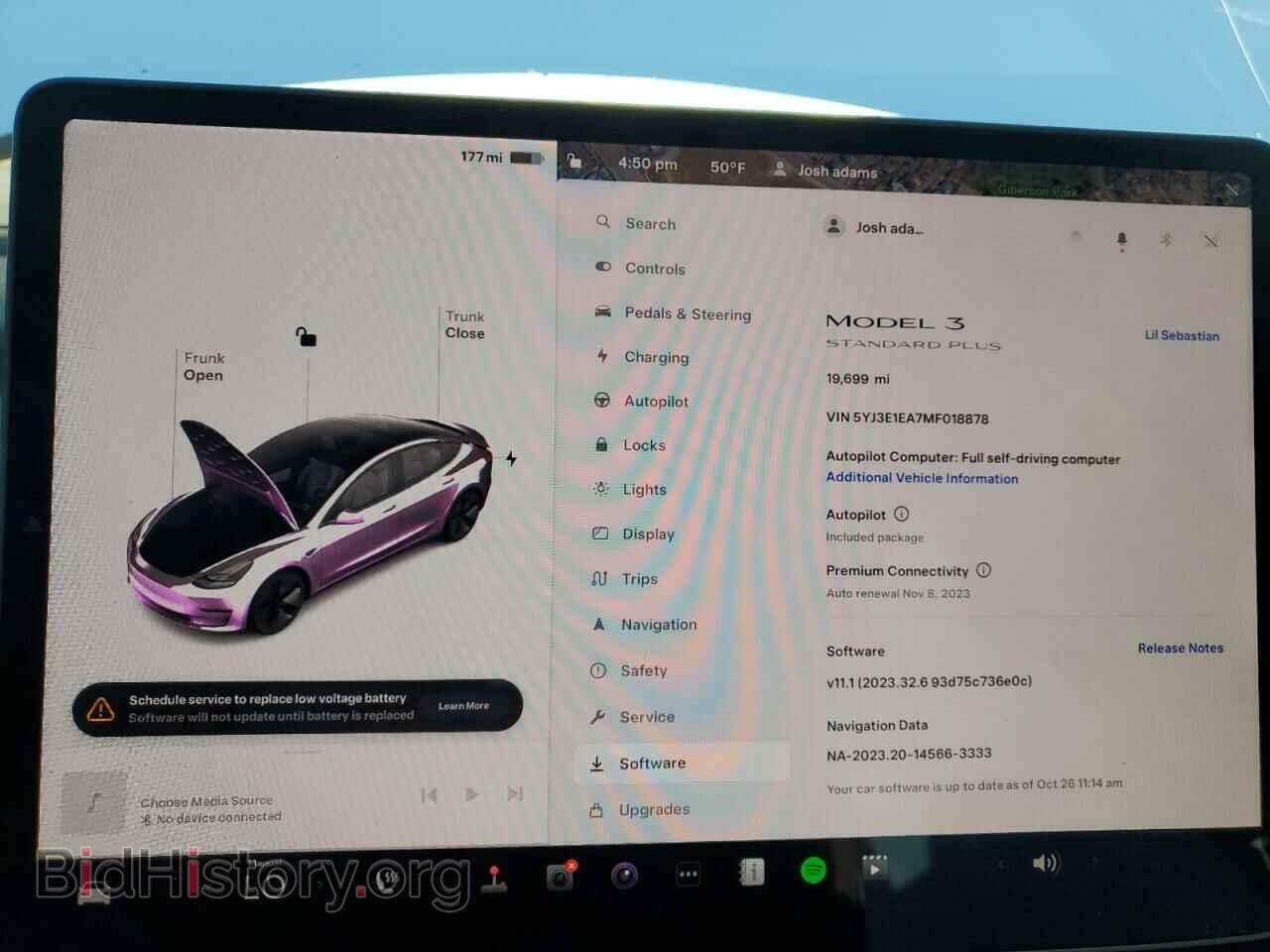 2021 TESLA MODEL 3 - VIN: 5YJ3E1EA7MF018878 - Photo 9