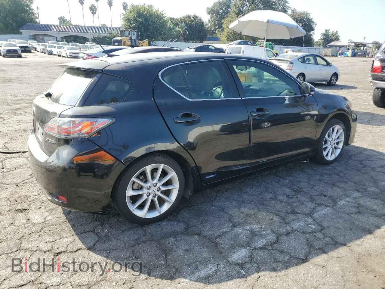 2012 LEXUS CT 200 - VIN: JTHKD5BH5C2086619 - Фото 3