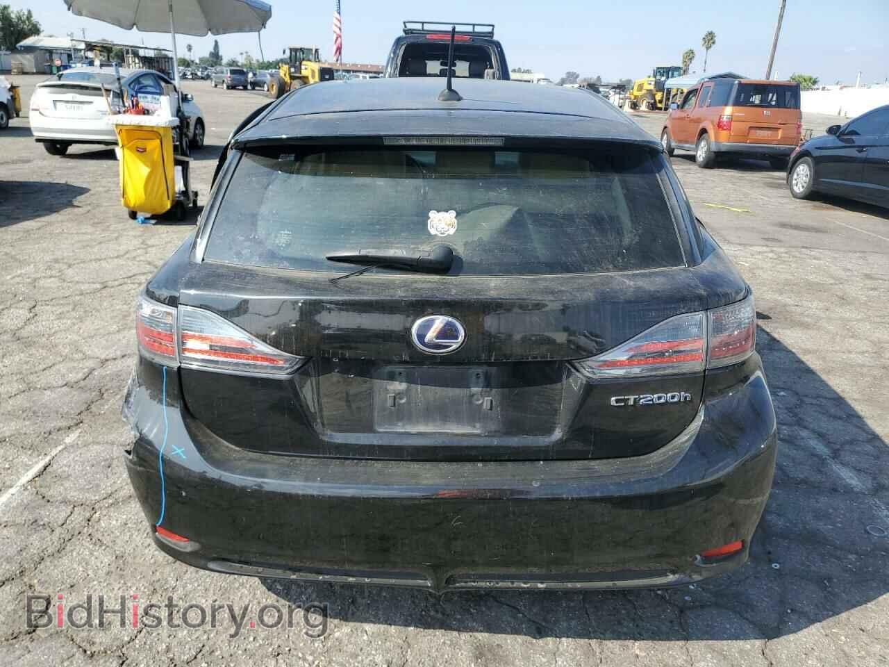 2012 LEXUS CT 200 - VIN: JTHKD5BH5C2086619 - Фото 6