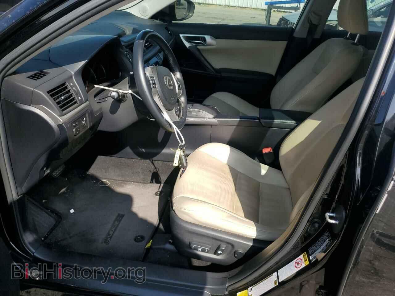 2012 LEXUS CT 200 - VIN: JTHKD5BH5C2086619 - Фото 7