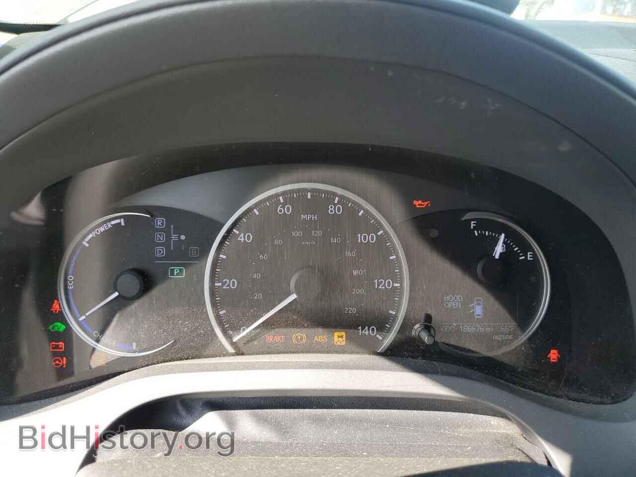 2012 LEXUS CT 200 - VIN: JTHKD5BH5C2086619 - Фото 9