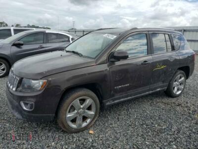 2014 Jeep COMPASS Limited, коричневый — VIN 1C4NJCCB5ED564342, Copart