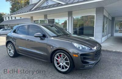 2015 Porsche MACAN Turbo, gray — VIN WP1AF2A5XFLB96074, Copart