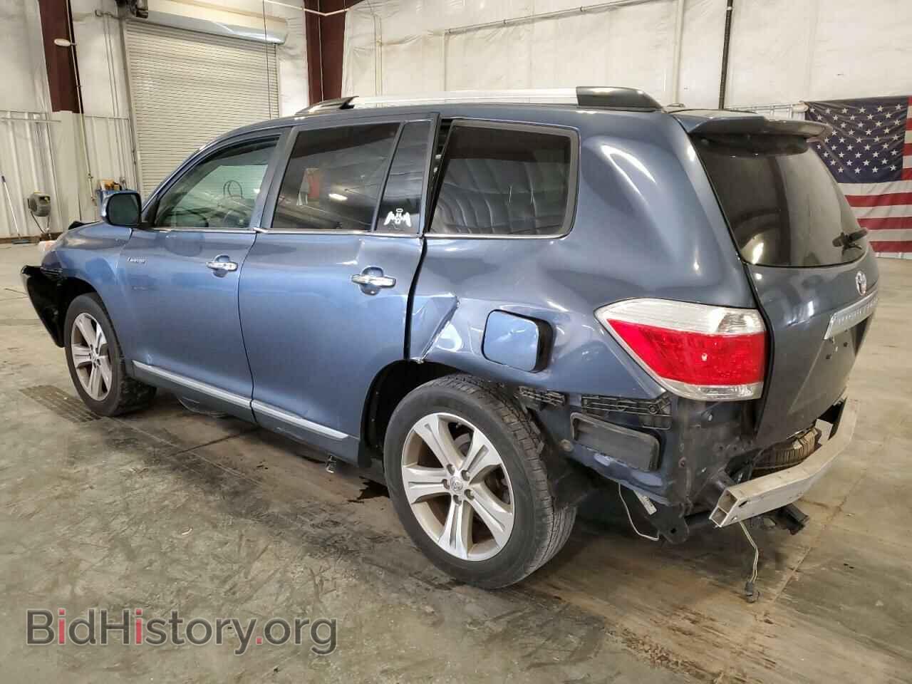 2013 TOYOTA HIGHLANDER - VIN: 5TDDK3EH0DS267251 - Фото 2