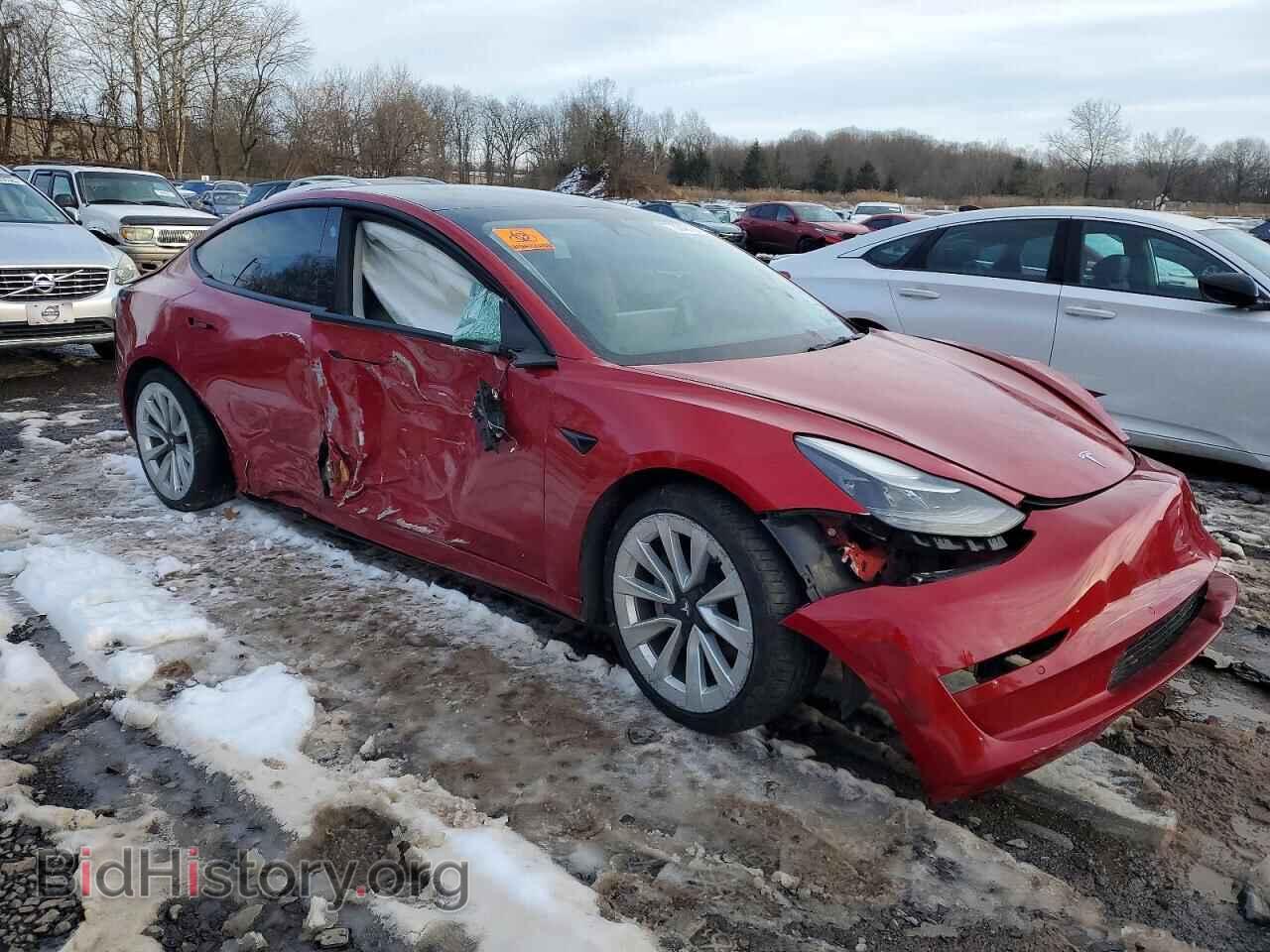 2022 TESLA MODEL 3 - VIN: 5YJ3E1EA4NF189539 - Photo 4