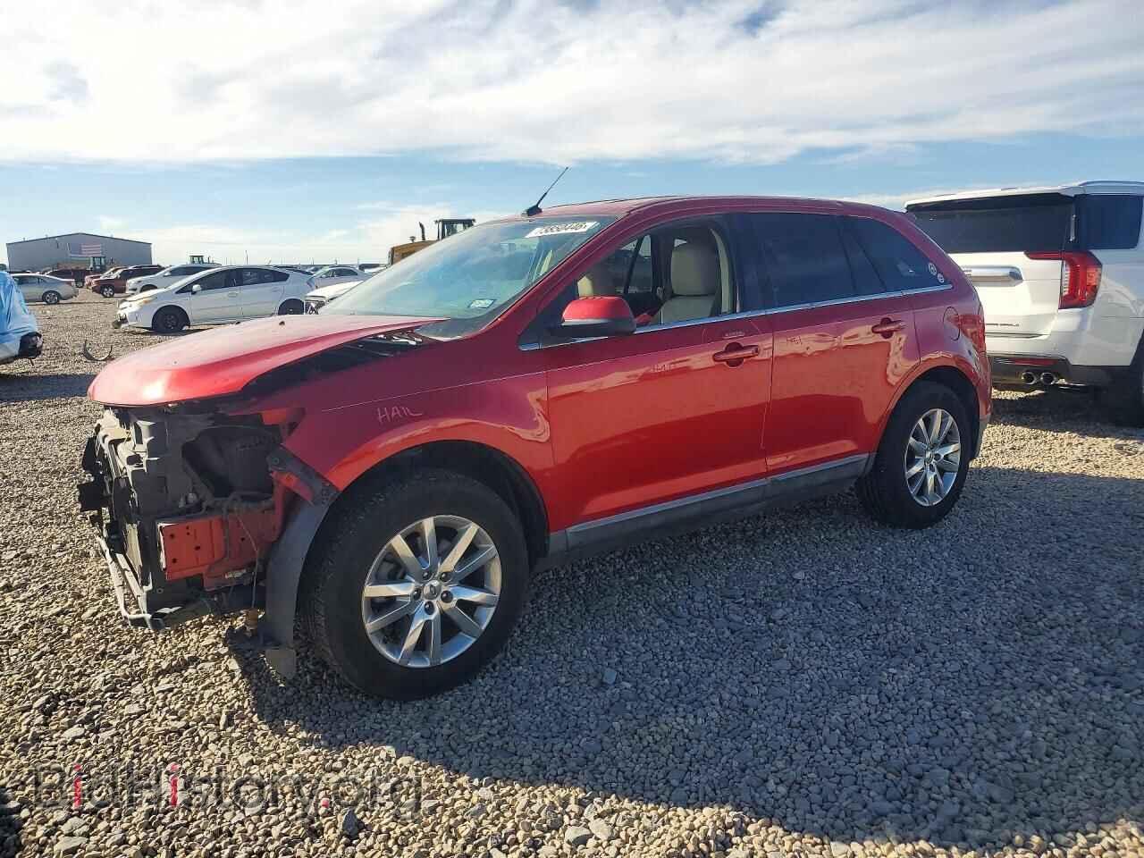 2011 Ford EDGE Limited (VIN 2FMDK3KC8BBB22137) — фото 1 из 14, Copart, повреждение: передняя часть