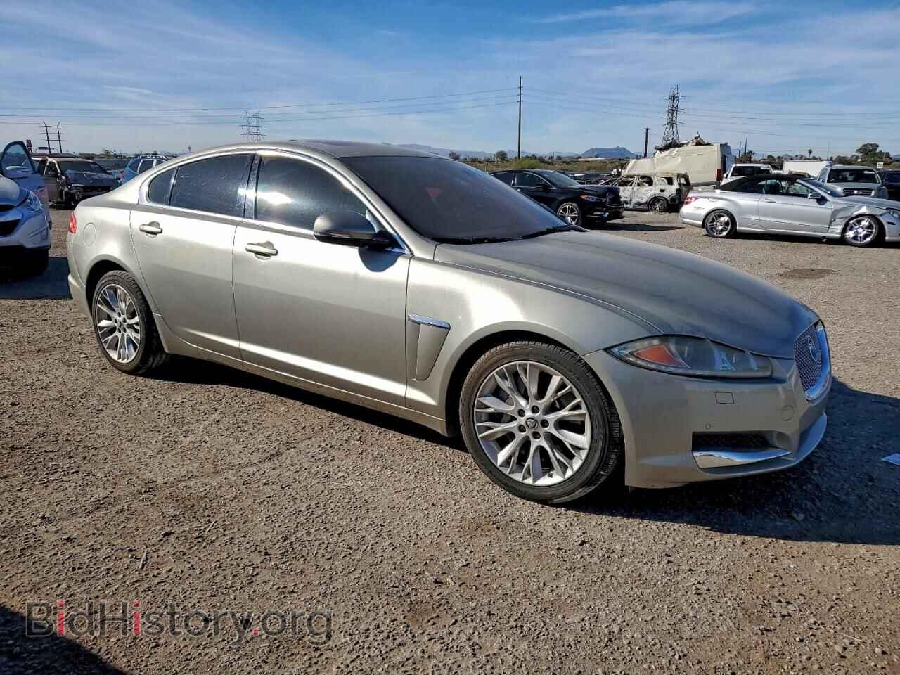 2013 JAGUAR XF - VIN: SAJWA0E76D8S87687 - Фото 4