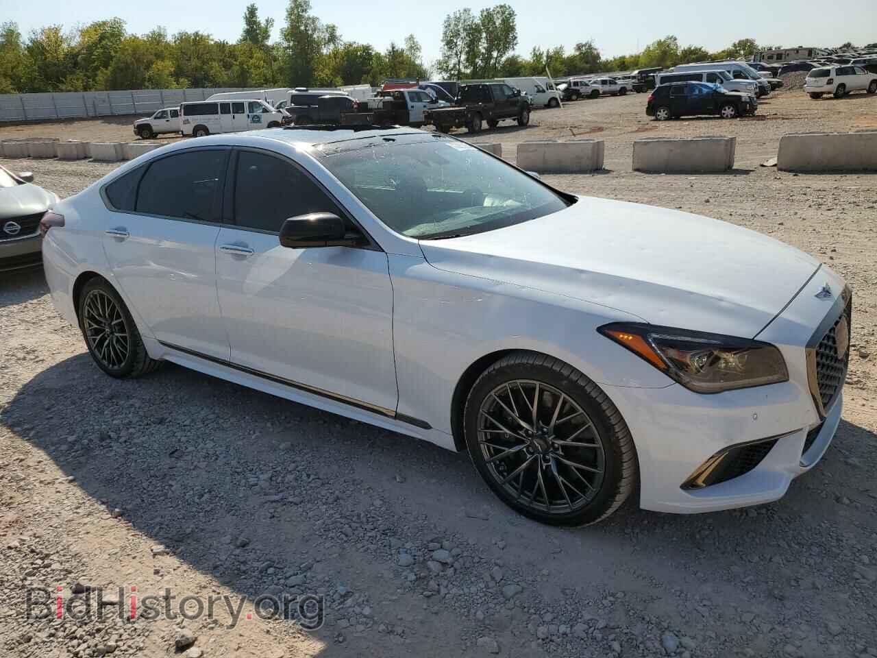 2018 GENESIS G80 - VIN: KMHGN4JB0JU233583 - Фото 4