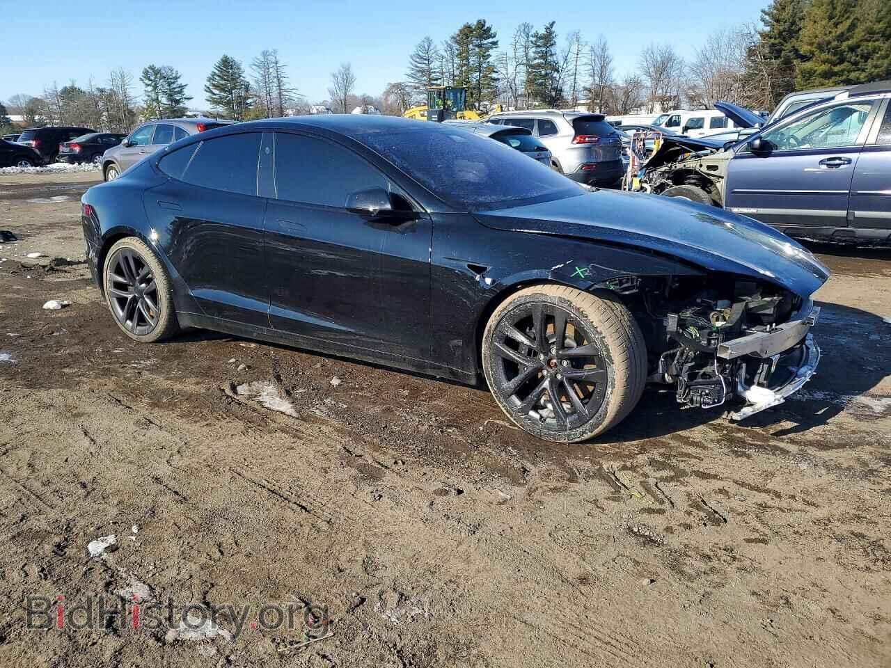 2021 TESLA MODEL S - VIN: 5YJSA1E59MF434148 - Фото 4