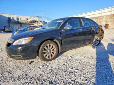 2013 Chrysler 200 Limited, black — VIN 1C3CCBCG0DN585815, Copart