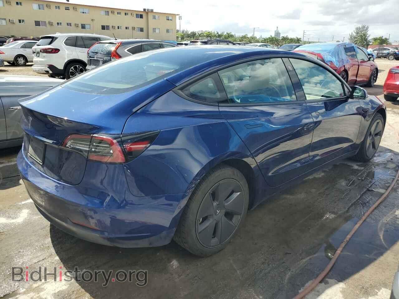 2022 TESLA MODEL 3 - VIN: 5YJ3E1EA2NF191208 - Photo 3