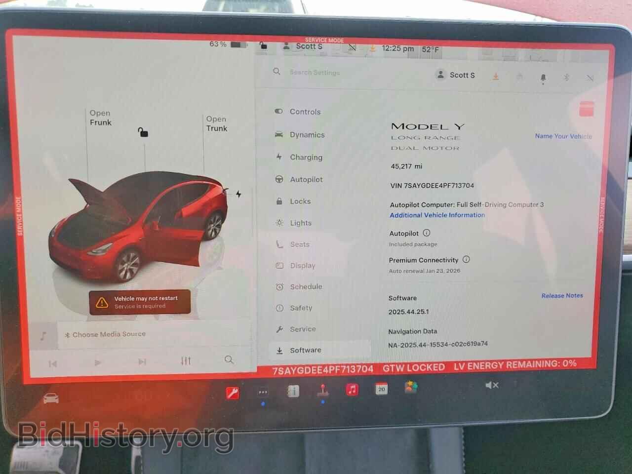 2023 TESLA MODEL Y - VIN: 7SAYGDEE4PF713704 - Фото 9