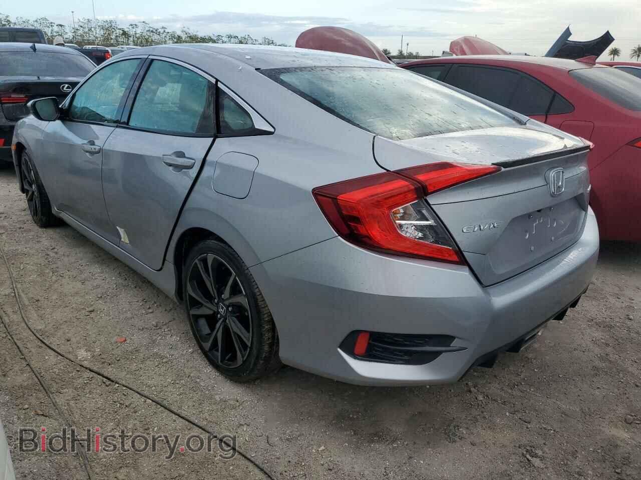 2019 HONDA CIVIC - VIN: 2HGFC2F86KH593759 - Фото 2