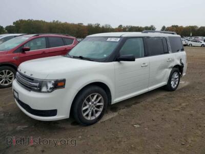 2013 Ford FLEX FLEX SE, белый — VIN 2FMGK5B89DBD24881, Copart
