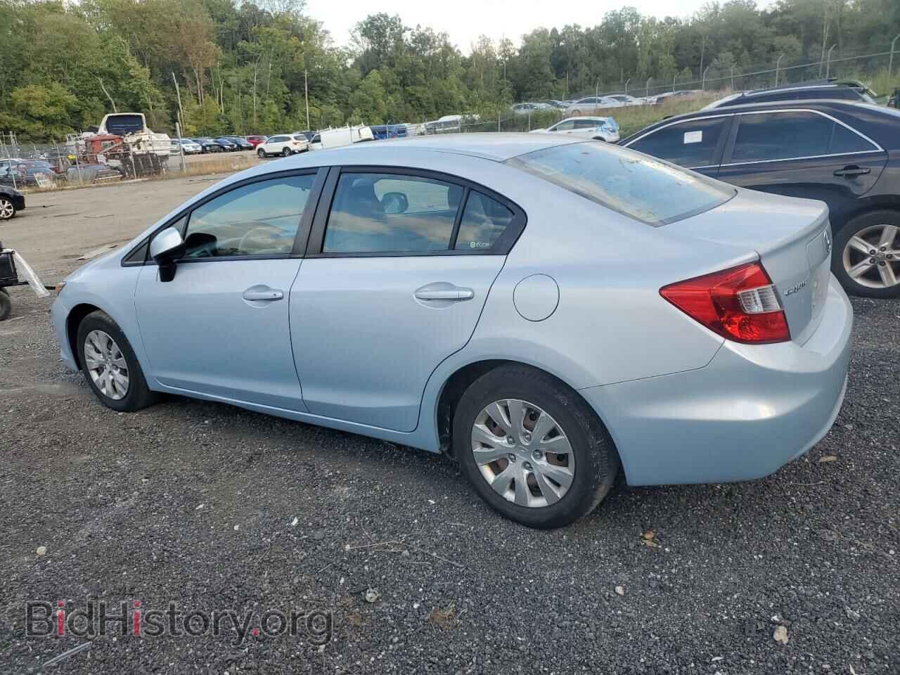 2012 HONDA CIVIC - VIN: 2HGFB2F59CH535316 - Фото 2