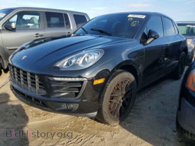 2015 Porsche MACAN S, black — VIN WP1AB2A54FLB73756, Copart