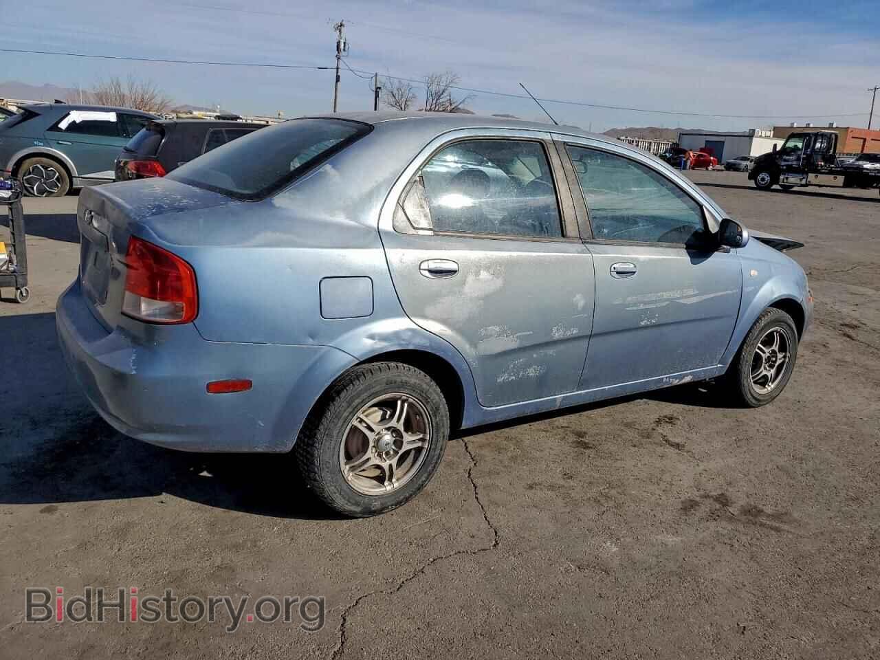 2006 CHEVROLET AVEO - VIN: KL1TD56696B541725 - Фото 3