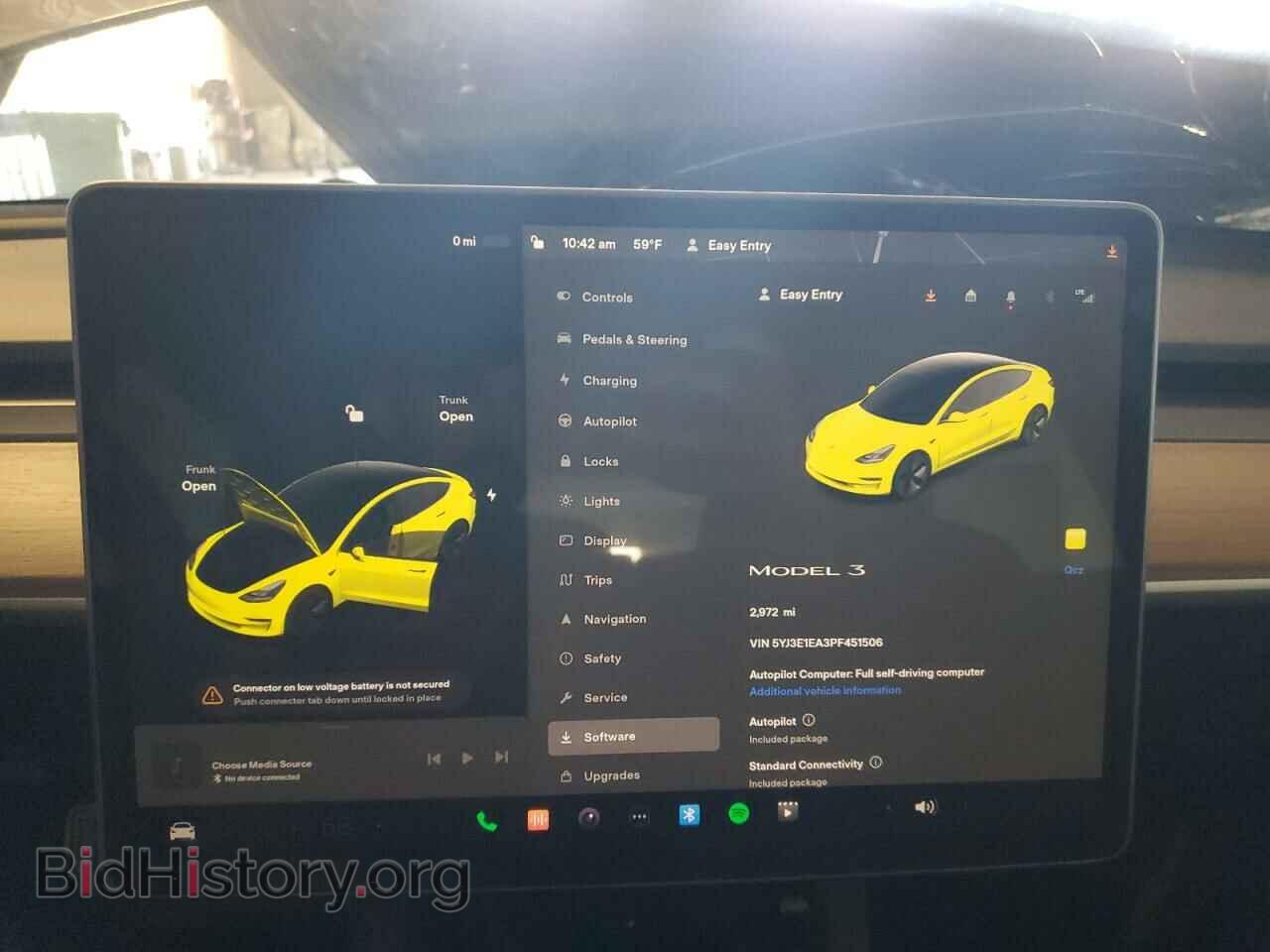 2023 TESLA MODEL 3 - VIN: 5YJ3E1EA3PF451506 - Фото 9