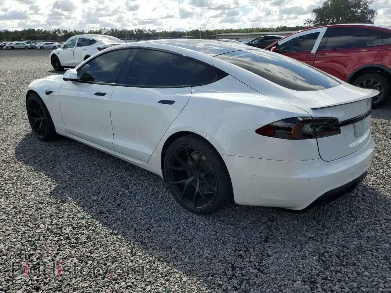 2021 TESLA MODEL S - VIN: 5YJSA1E60MF439859 - Фото 2