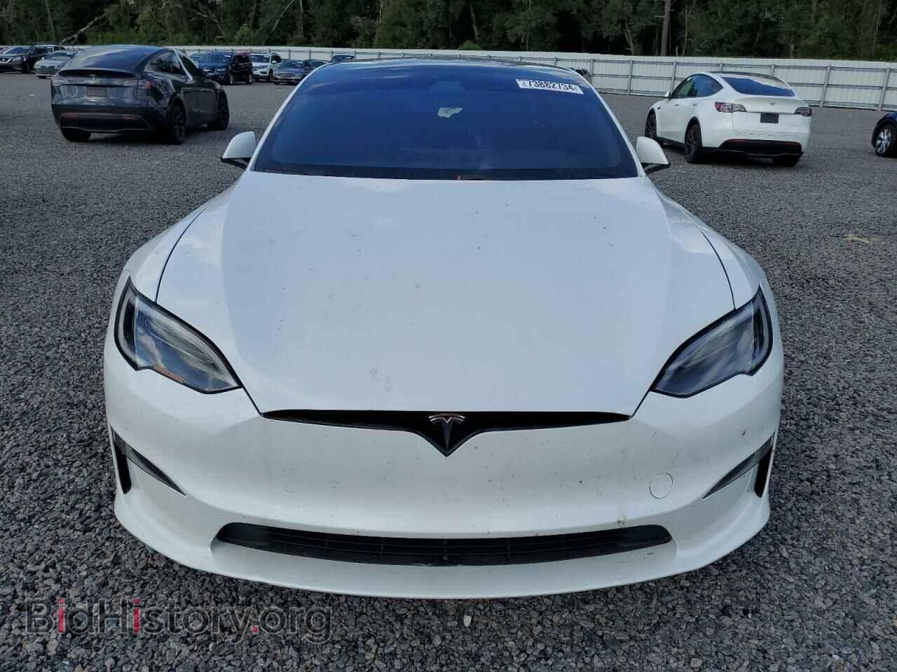 2021 TESLA MODEL S - VIN: 5YJSA1E60MF439859 - Фото 5