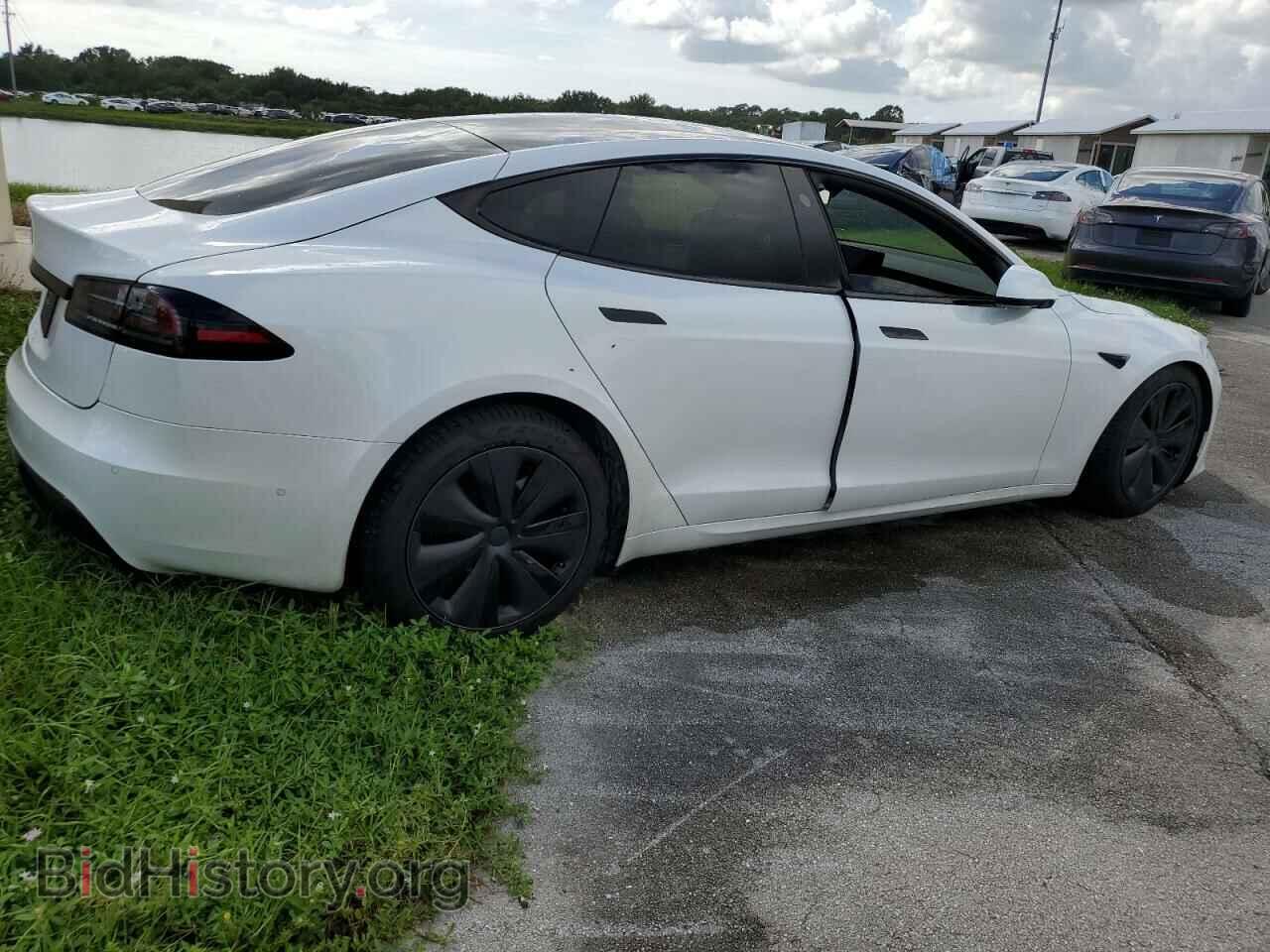 2022 TESLA MODEL S - VIN: 5YJSA1E57NF487464 - Фото 3