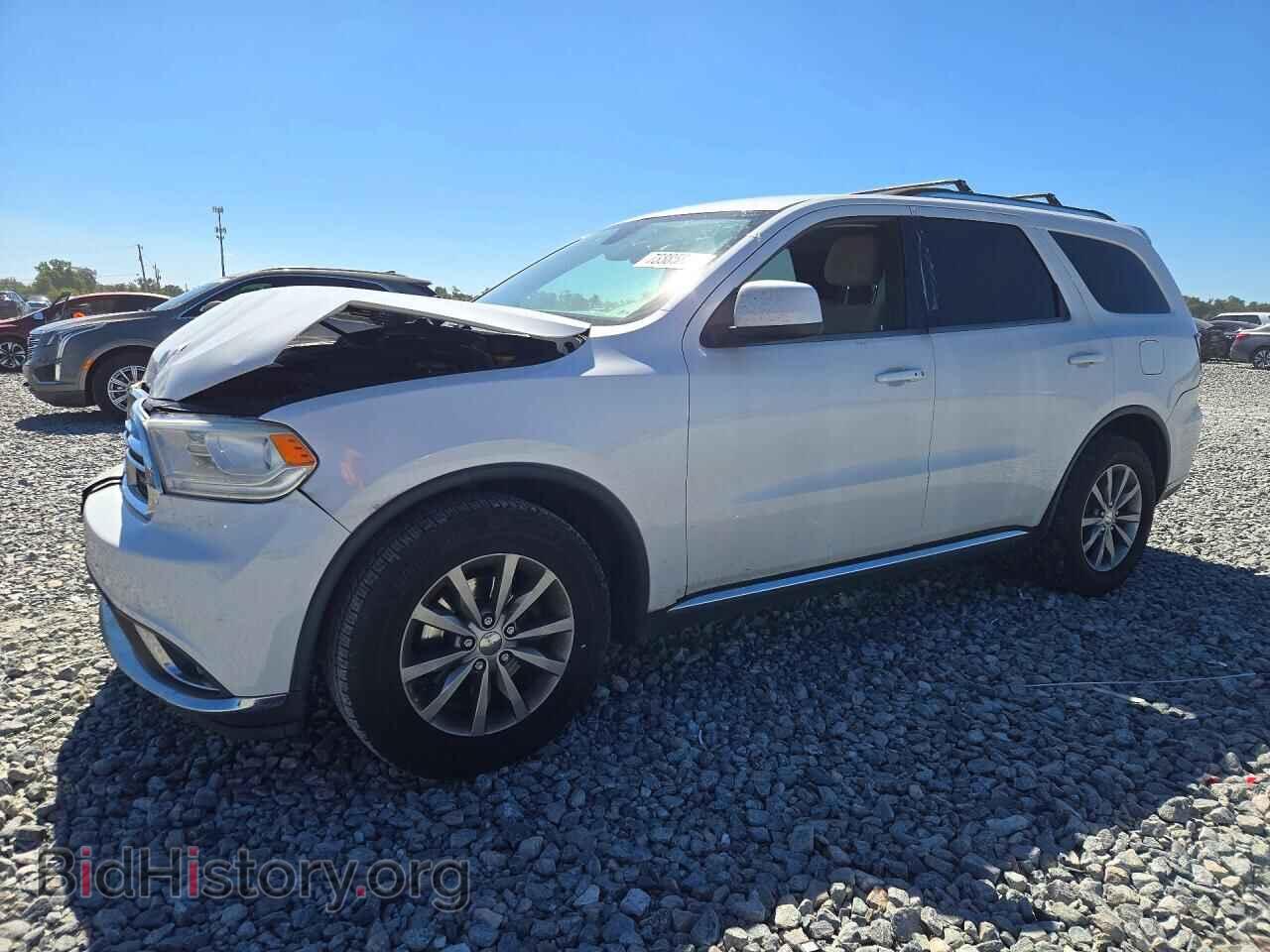 2017 Dodge DURANGO SXT (VIN 1C4RDHAG1HC771065) — фото 1 из 15, Copart, повреждение: передняя часть