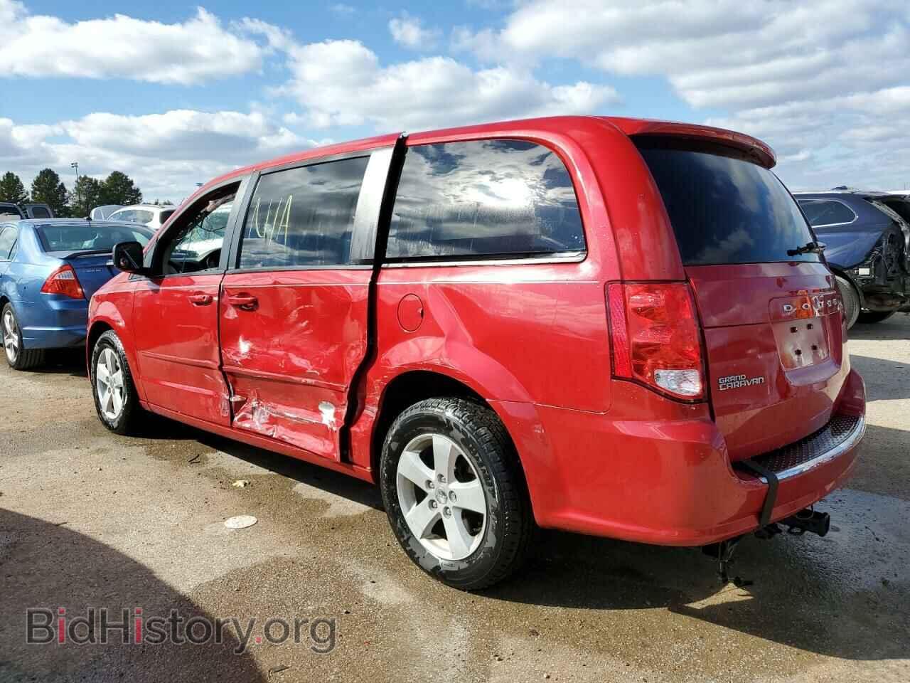 2013 DODGE CARAVAN - VIN: 2C4RDGBG7DR598789 - Фото 2